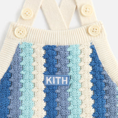 Kith Baby Open Knit Romper - Blue Skies | Kith Blue Skies