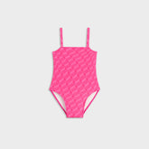 Kith Baby Monogram Audrey One-Piece Swim Suit - Zinnia | Kith Zinnia