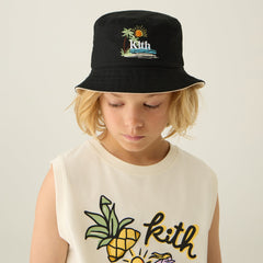 Kith Kids Summer Graphic Bucket Hat - Silk | Kith Silk