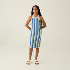 Kith Kids Open Knit Rivera Dress - Blue Skies | Kith Blue Skies