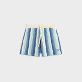 Kith Kids Open Knit Camp Short - Blue Skies | Kith Blue Skies