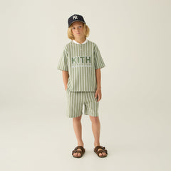 Kith Kids Birdseye Pearson Henley Pullover - Spear | Kith Spear