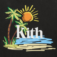 Kith Kids Summer Serif Vintage Tee - Black | Kith Black