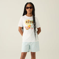 Kith Kids Palm Paradise Vacation Tee - White | Kith White