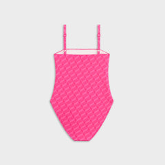 Kith Kids Monogram Audrey One-Piece Swim Suit - Zinnia | Kith Zinnia