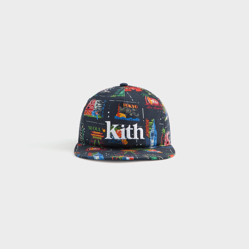 Kith Kids & '47 Souvenir Stamp Hitch Snapback - Nocturnal | Kith Nocturnal