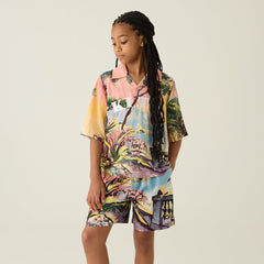 Kith Kids Scenic Villa Thompson Camp Shirt - Multi | Kith Multi