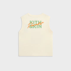 Kith Kids Pursuit of Paradise Muscle Tank - Sandrift | Kith Sandrift