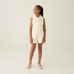 Kith Kids Novelty Terry Romper - Sandrift | Kith Sandrift