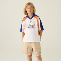 Kith Kids New York Soccer Top - White | Kith White