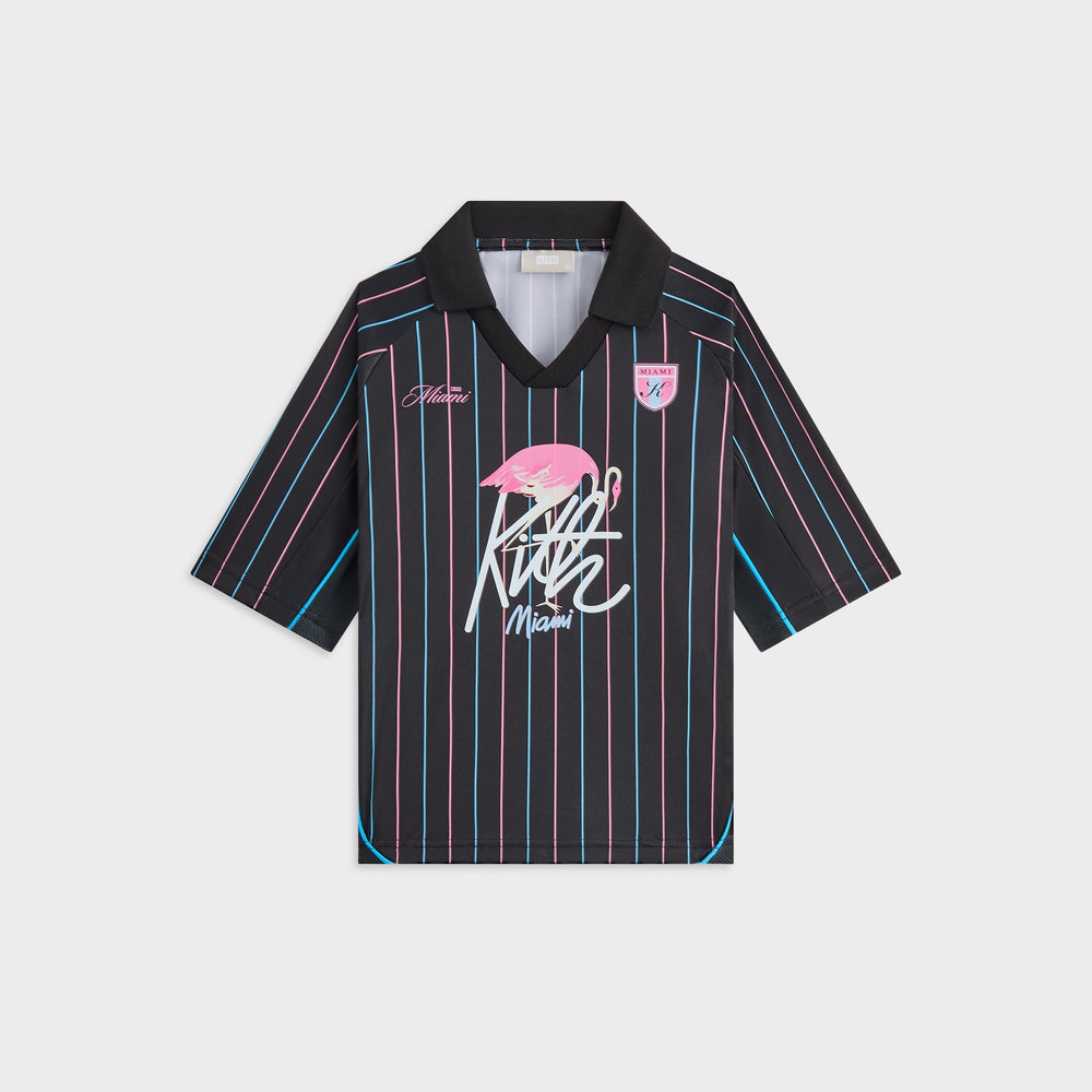 Kith Kids Miami Soccer Top - Black | Kith Black