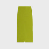 Kith Women Mila Micro Monogram Maxi Skirt - Pistachio | Kith Pistachio