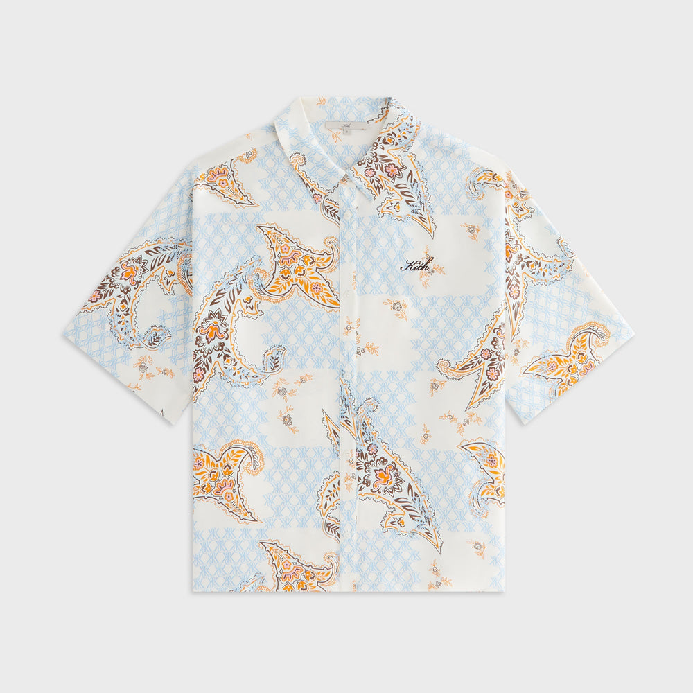 Kith Women Mari Crest Paisley Shirt - Silk | Kith Silk