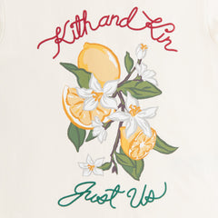 Kith Women Citrus Mulberry Vintage Tee - Sandrift | Kith Sandrift