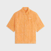 Kith Women Mari Wavy Jacquard Shirt - Midsummer | Kith Midsummer