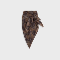 Kith Women Printed Silk Sarong - Brew | Kith Brew