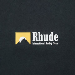Rhude International Racing Logo Tee - Vintage Black | Kith Vintage Black
