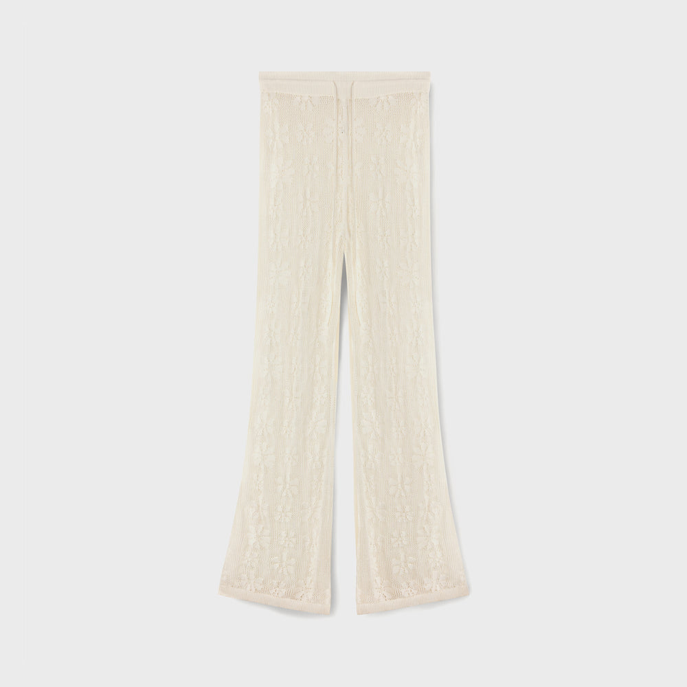 Asta Resort Delilah Crochet Pant - Salt | Kith Salt