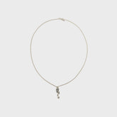 Emanuele Bicocchi Rose And Skull Pendant Necklace - Silver | Kith Silver
