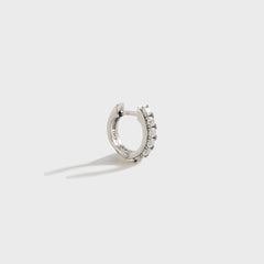 Emanuele Bicocchi Crystal Earring Single - Silver | Kith Silver