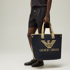 Giorgio Armani & Kith Canvas Tote - Nocturnal | Kith Nocturnal