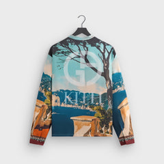 Giorgio Armani & Kith Capri Long Sleeve Zip-Up Shirt - Multi | Kith Multi