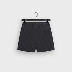 Giorgio Armani & Kith Jacquard Collins Swim Short - Black | Kith Black