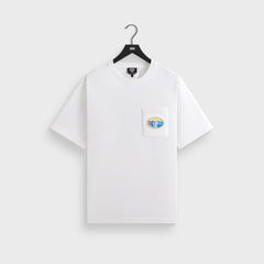 Giorgio Armani & Kith Malibu Pocket Tee - White | Kith White
