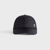 Giorgio Armani & Kith Midweight Jacquard Silk Classic Cap - Black | Kith Black