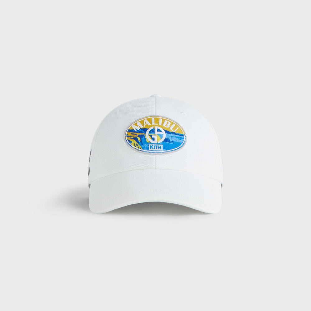 Giorgio Armani & Kith Malibu Classic Cap - White | Kith White