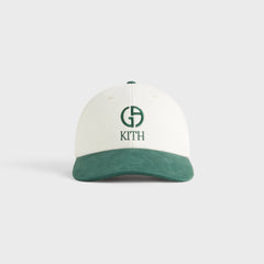 Giorgio Armani & Kith Twill Two-Tone Classic Cap - Sandrift | Kith Sandrift