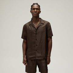 Giorgio Armani & Kith Monogram Short Sleeve Thompson Camp Collar Shirt | Kith Kindling