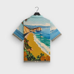Giorgio Armani & Kith Malibu Short Sleeve Thompson Camp Collar Shirt - | Kith Multi