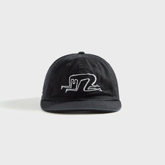by Parra Mid Career 6 Panel Cap - Black | Kith Black