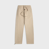 Essentials Relaxed Fleece Sweatpant With Piping - Timber / Cloud White | Kith Timber / Cloud White