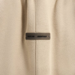 Essentials Relaxed Fleece Sweatpant With Piping - Timber / Cloud White | Kith Timber / Cloud White