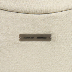 Essentials Modern Fit Fleece Track Jacket - Heather Stone / Cloud Whit | Kith Heather Stone / Cloud White
