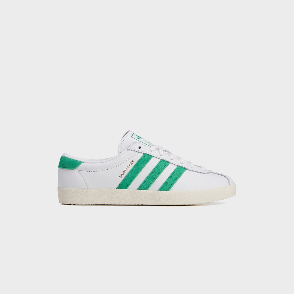 adidas x Sporty & Rich WMNS Blanc - Cloud White / Court Green | Kith Cloud White / Court Green