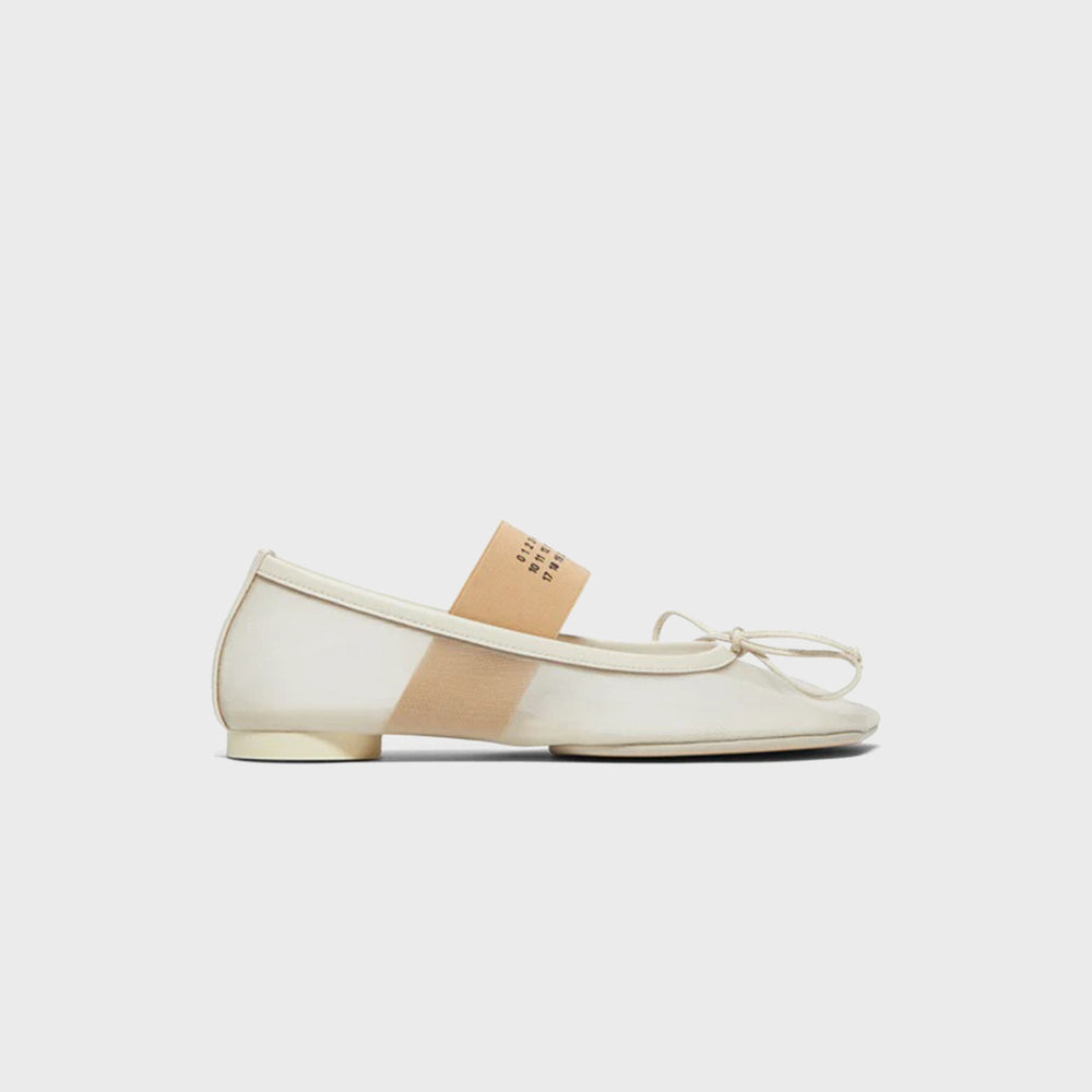 MM6 Maison Margiela Anatomic Numeric Ballerina - Bleached Sand | Kith Bleached Sand