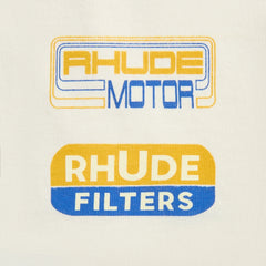 Rhude Roadway Racing Tee - Vintage White | Kith Vintage White