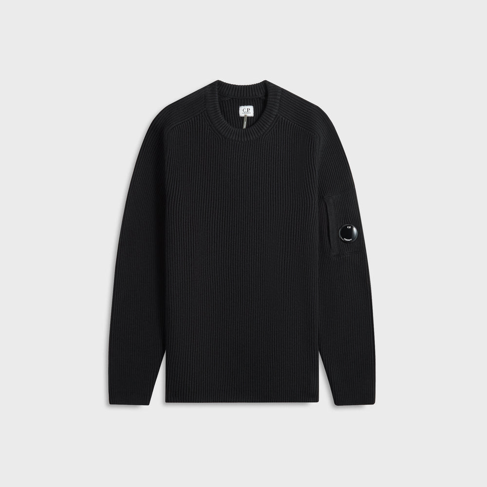 C.P. Company Knitwear Crew Neck - Black | Kith Black