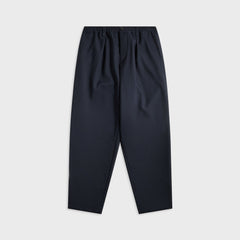 Marni Tropical Wool Cropped Drawstring Trousers - Blue / Black | Kith Blue / Black