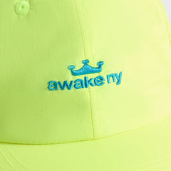 Awake NY Logo Nylon Cap - Lime Green | Kith Lime Green