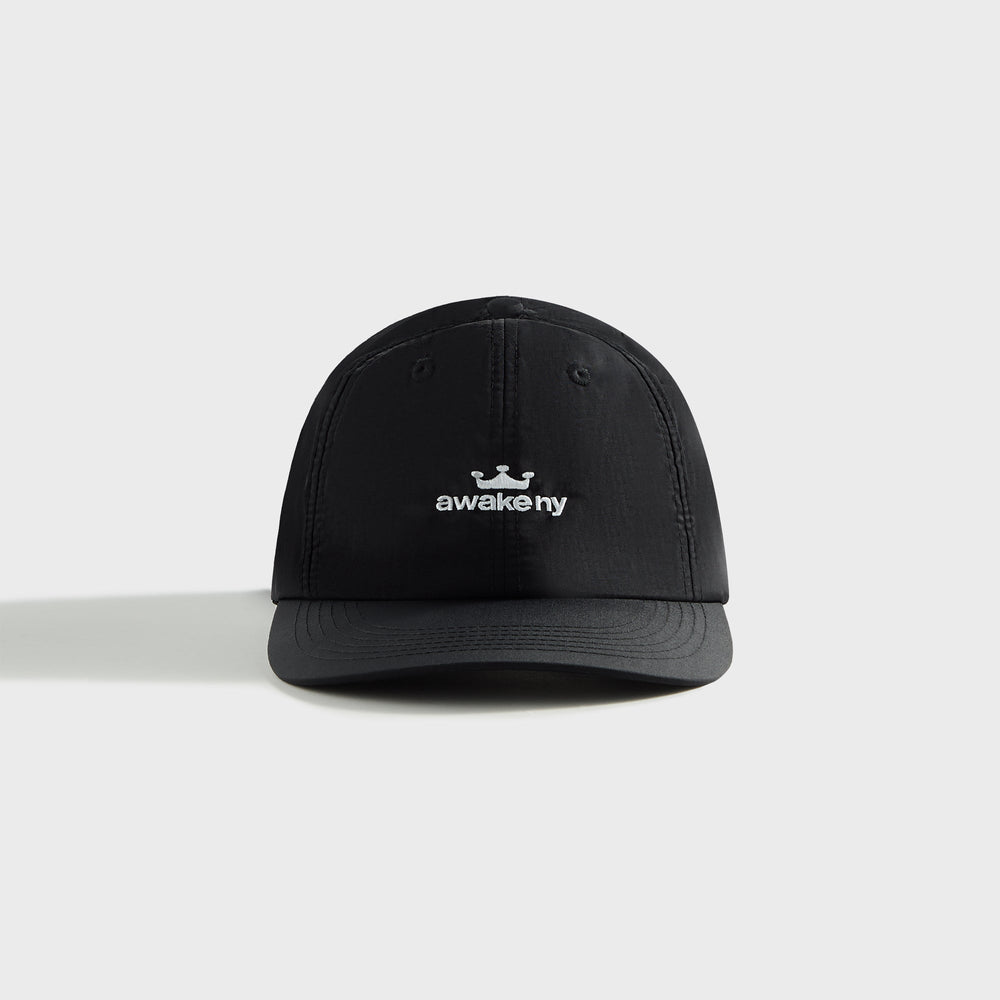 Awake NY Logo Nylon Cap - Black | Kith Black