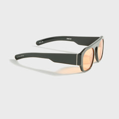 Flatlist Shade 02 - Solid Forrest Dk Green / Solid Orange Lens | Kith Solid Forrest Dk Green / Solid Orange Lens
