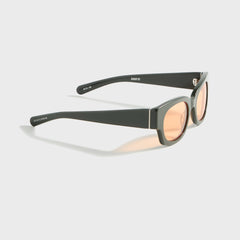 Flatlist Shade 01 - Solid Forest Dk Green / Solid Orange Lens | Kith Solid Forest Dk Green / Solid Orange Lens
