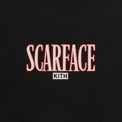Kith for Scarface Tony Montana Long Sleeve Tee - Black | Kith Black