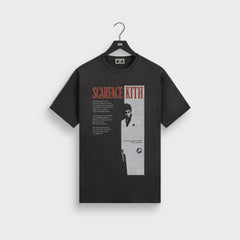Kith for Scarface Film Poster Vintage Tee - Black | Kith Black