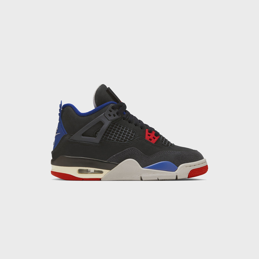 Jordan GS Air Jordan 4 Retro OG - Black / Fire Red / Deep Royal Blue / | Kith Black / Fire Red / Deep Royal Blue / Dark Smoke Grey / Tech Grey