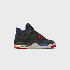 Jordan GS Air Jordan 4 Retro OG - Black / Fire Red / Deep Royal Blue / | Kith Black / Fire Red / Deep Royal Blue / Dark Smoke Grey / Tech Grey
